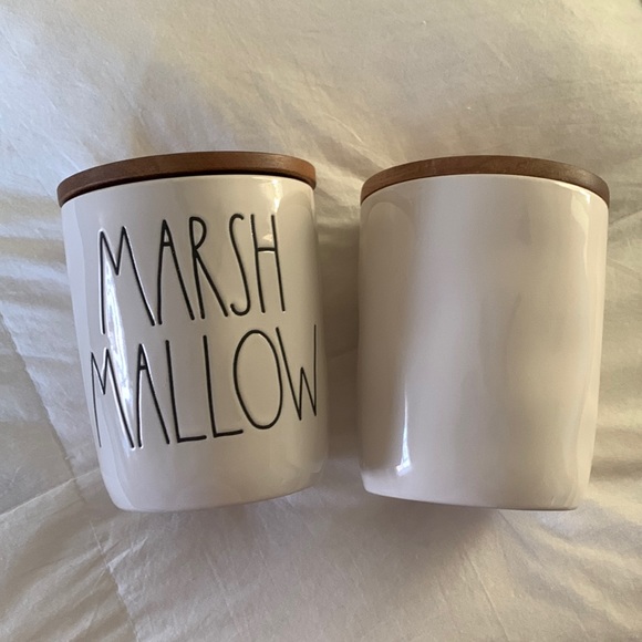 Rae Dunn MARSHMALLOW Cellar container - Picture 1 of 7